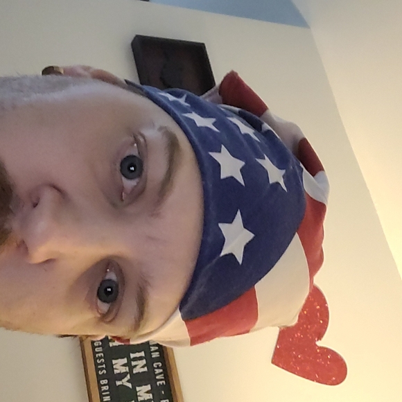 Mens July 4th holiday patriotic sock bandanna comb - Picture 9 of 9